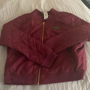 NWOT** lg. Pink jacket!! 💕💕
